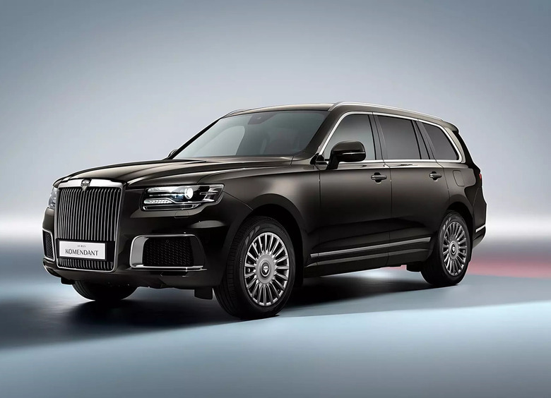 Изображение Подержанный Aurus Komendant впервые появился в продаже