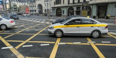 «Вафельная» разметка появится на 32 перекрестках Москвы