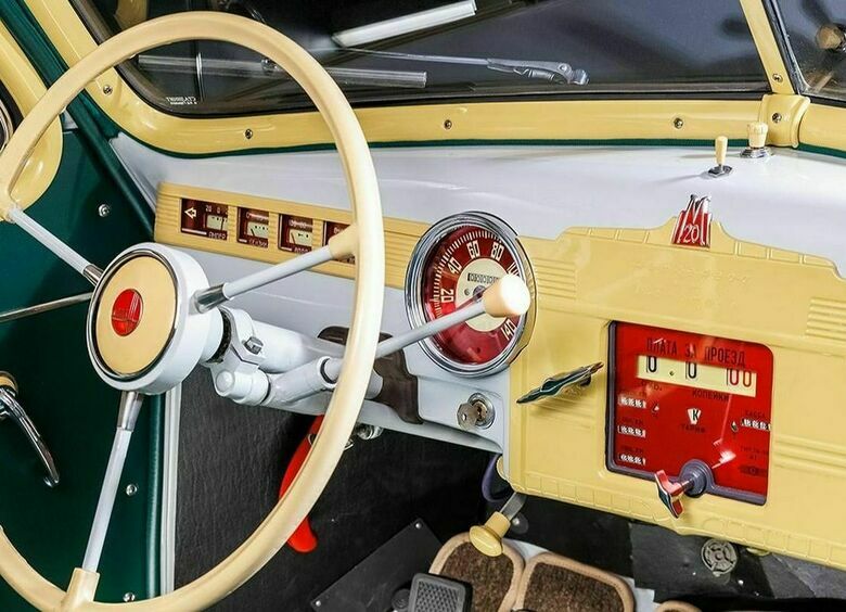 Изображение В Москве отреставрировали 70-летнее такси ГАЗ «Победа»