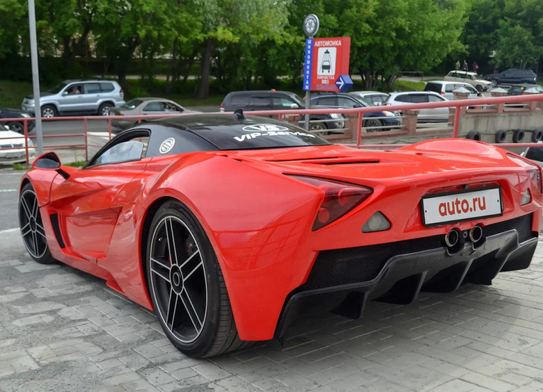 Изображение Российский спорткар Marussia выставили на продажу в Москве 30 млн рублей