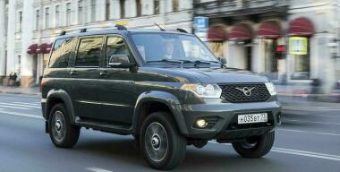 УАЗ «Патриот» и «Пикап» получили улучшенную камеру заднего вида