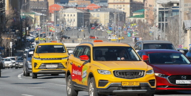 В Москве сократилось число аварий с участием автомобилей такси