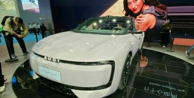 AUDI выкатила фастбэк E5 Sportback на Шанхайский автосалон