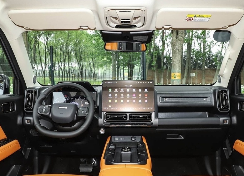 Изображение «Живые» фото салона нового Haval Raptor впервые попали в Сеть