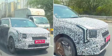 В Сеть попали фото прототипа обновленного Kia Seltos