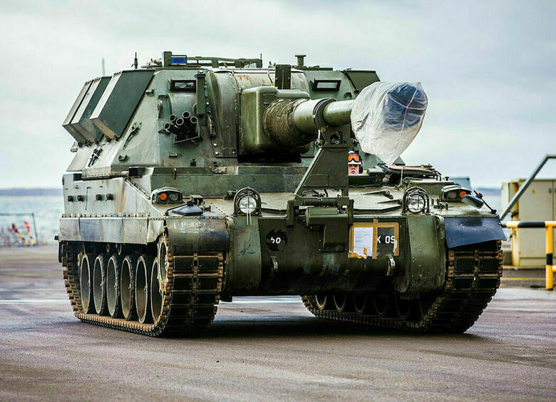 Изображение Старья не жалко: Британия передала Украине остатки своих самоходных гаубиц AS-90