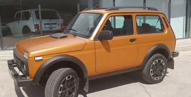 LADA Niva Sport в новом необычном цвете засветилась в Сети
