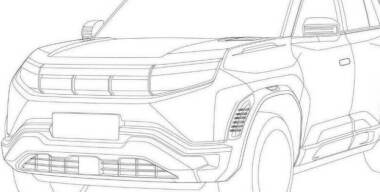 BYD запатентовала в России внешность кроссовера Fang Cheng Bao Tai Titanium 3