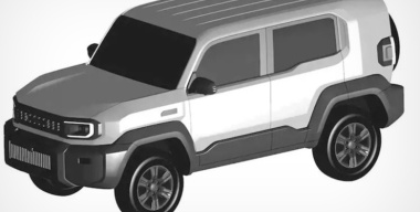 Облик нового габаритного кроссовера Toyota раскрыли на патентах