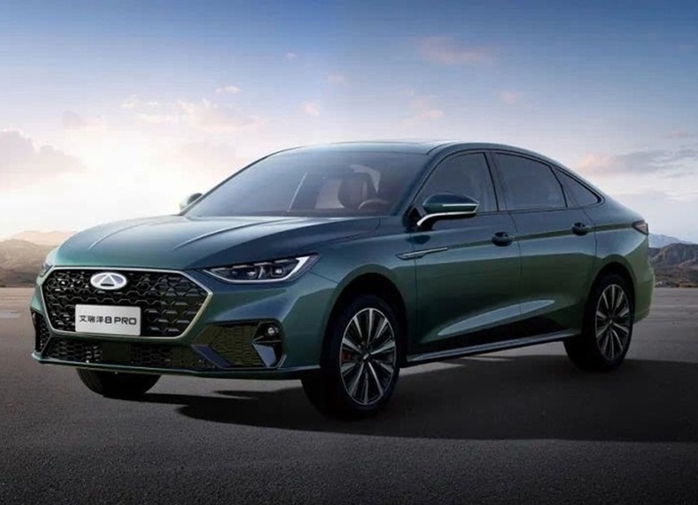 Изображение Фотографии Chery Arrizo 8 Pro с двухлитровым мотором появились в Сети