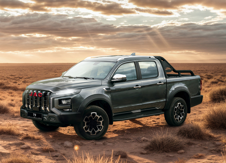 Изображение JAC T9 с дизельным двигателем появится в России уже этим летом