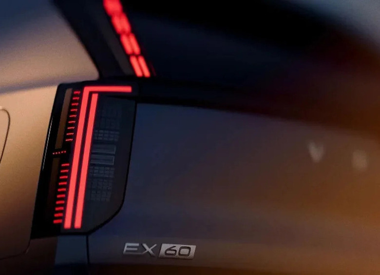 Изображение Volvo опубликовала еще один тизер новейшего кроссовера EX60