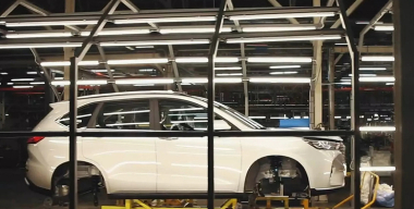 Первый кузов кроссовера Haval M6 покрасили в Калуге