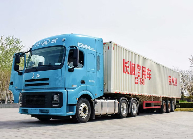 Изображение Great Wall Motor вывел на рынок свой первый гибридный тягач G1050