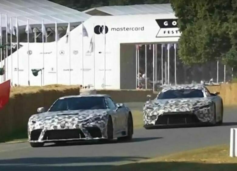 Изображение Toyota подразнила парочкой загадочных новейших суперкаров