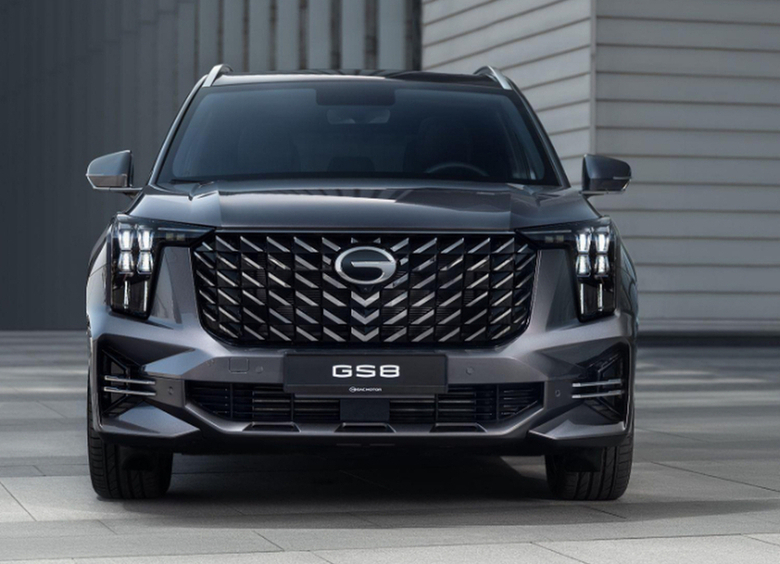 Изображение В России появился пятиместный GAC GS8 с увеличенным багажником