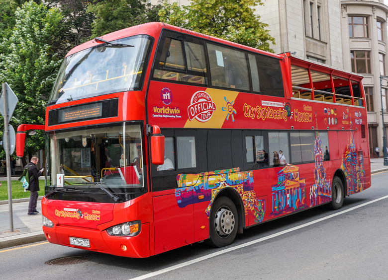 Изображение В России планируют выпустить автобусы с туристами на выделенные полосы