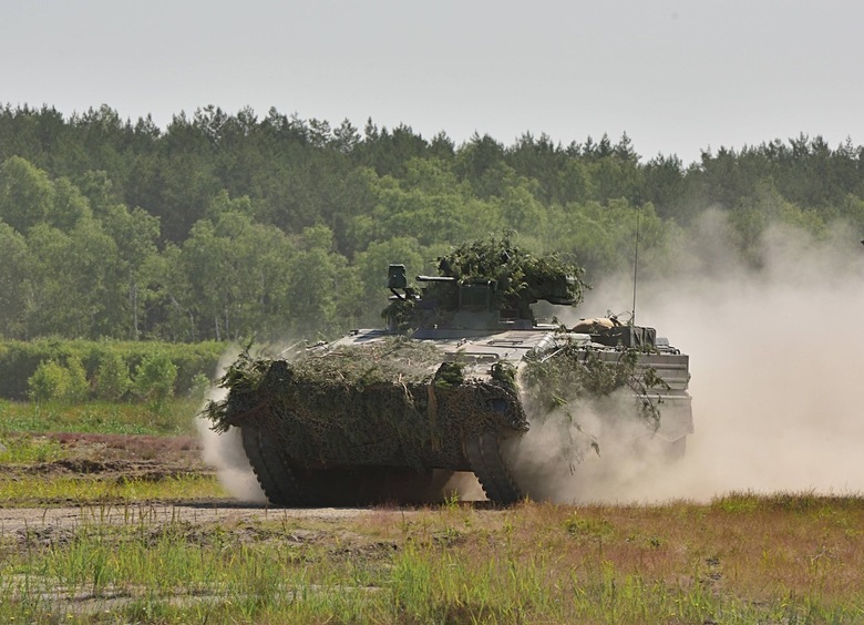 Изображение Оприходовали: очередная немецкая БМП теперь воюет за Россию