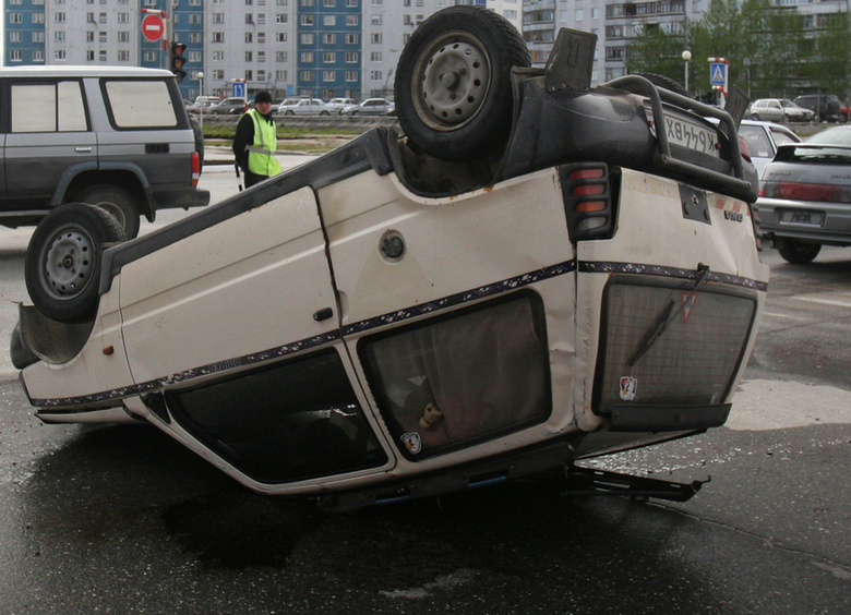 Изображение В Тыве подростки устроили серьезное ДТП — их было семеро в одной легковушке