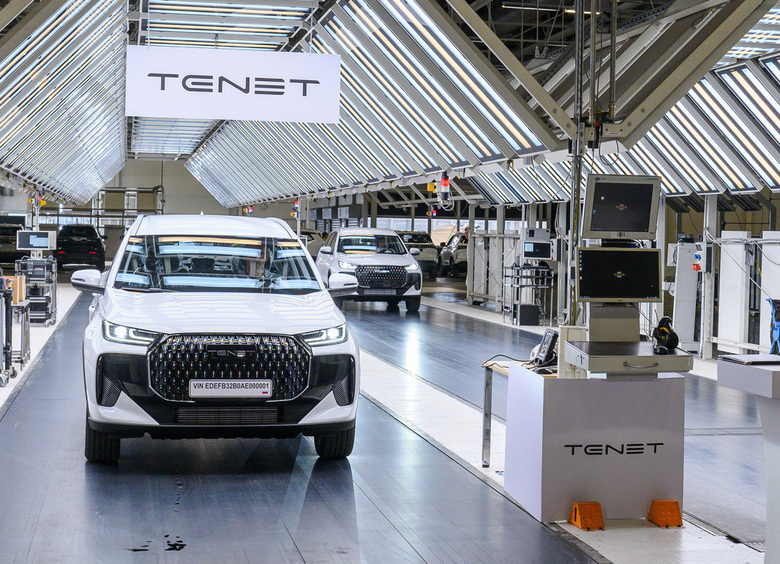 Изображение В Калуге стартовало производство кроссовера Tenet T7 по полному циклу