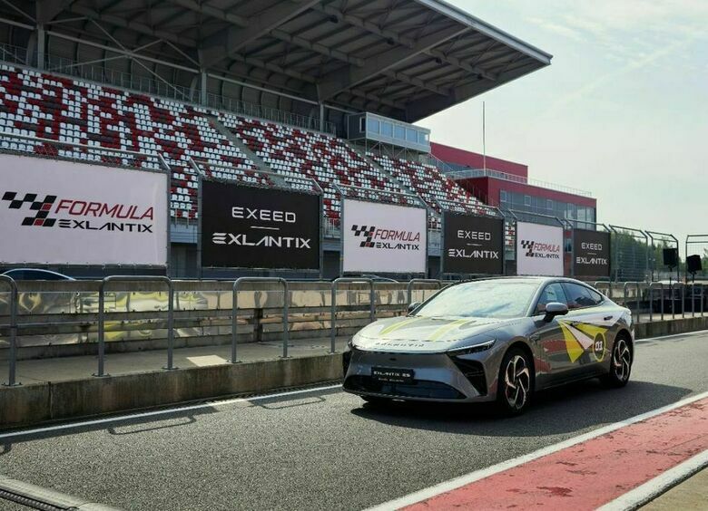 Изображение Горячий старт EXEED EXLANTIX ЕS на Moscow Raceway