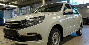Опубликованы фото предсерийной LADA Granta на пропане