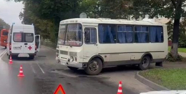 Автобус протаранил скорую с детьми в Нижнем Новгороде