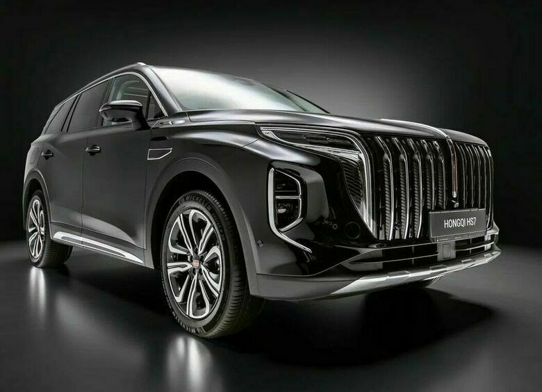 Изображение Большой и роскошный: в Москве показали новый премиальный кроссовер Hongqi HS7
