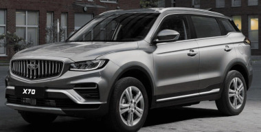 Belgee презентовала обновленный кроссовер X70