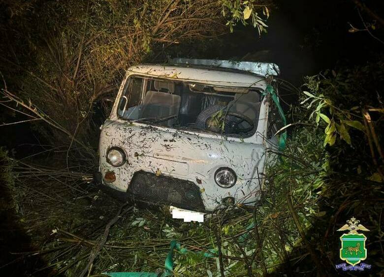 Изображение Водитель УАЗа протащил иномарку 30 метров и сорвался в реку под Биробиджаном