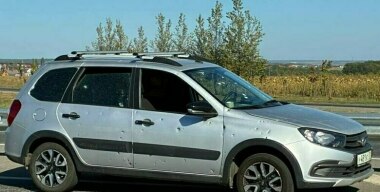 Беспилотник атаковал автомобиль с детьми в Белгородской области
