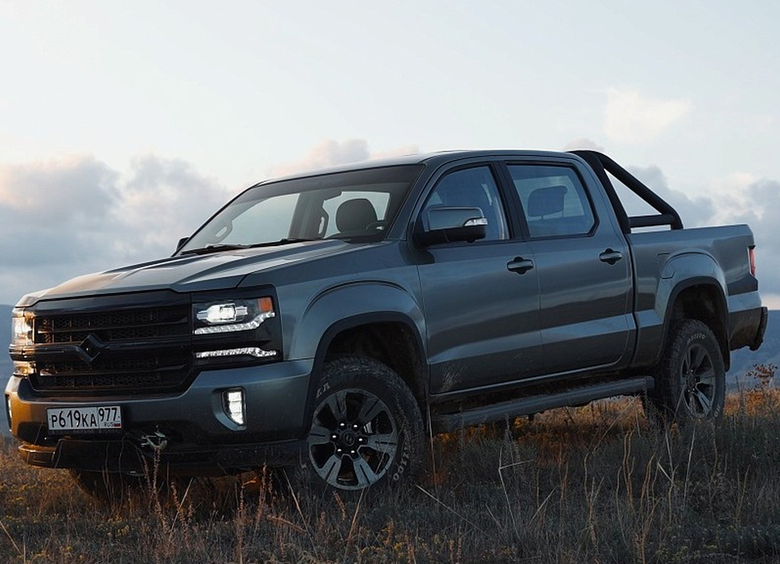 Изображение На российский рынок вышел пикап Huanghai N7