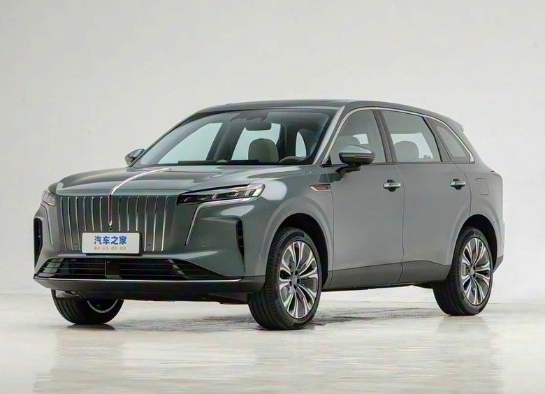 Изображение Гибридный кроссовер Hongqi HS6 дебютировал в Китае