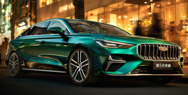 Geely Emgrand пятого поколения добрался до дилеров в Китае