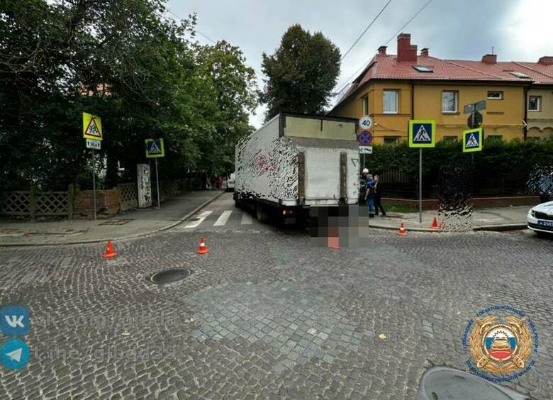 Изображение Грузовик насмерть сбил 9-летнего ребенка на пешеходном переходе в Калининграде