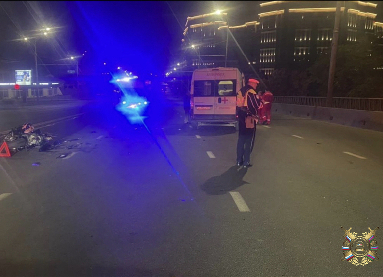 Изображение Скорая помощь насмерть сбила мотоциклиста в Краснодаре