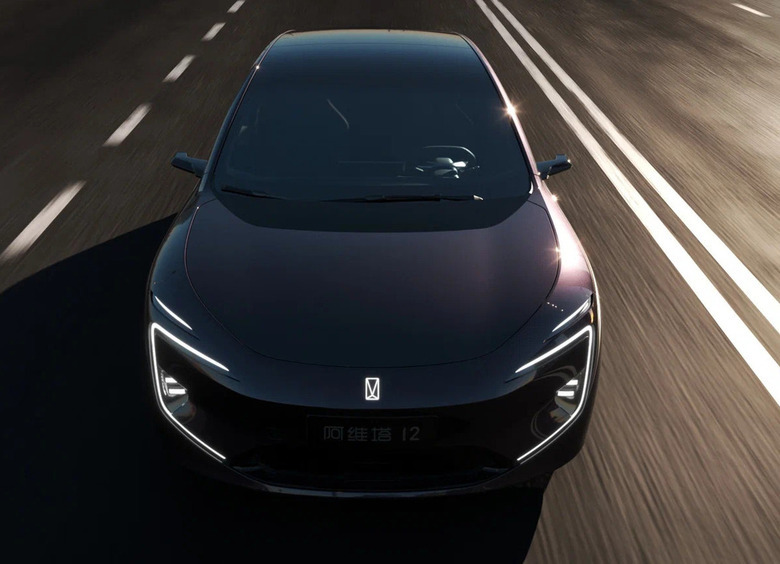 Изображение Электрический лифтбэк Avatr 12 сертифицировали для российского рынка