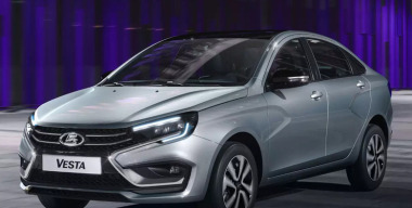 LADA Vesta снова начали красить в цвет «Тайфун»