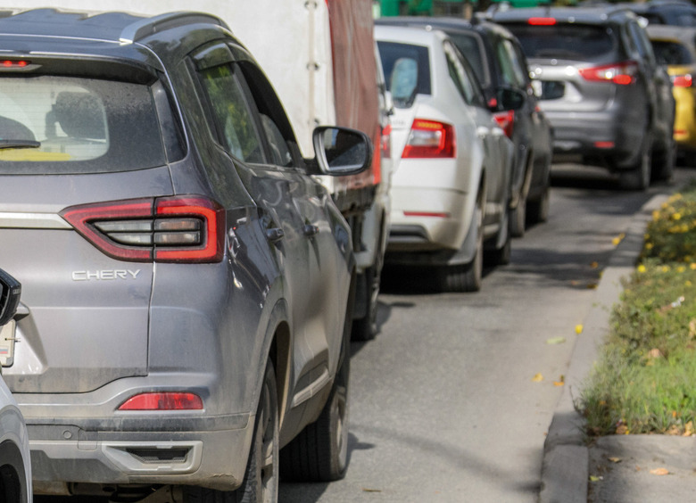Изображение Авария с участием двух автомобилей парализовала движение в центре Иркутска