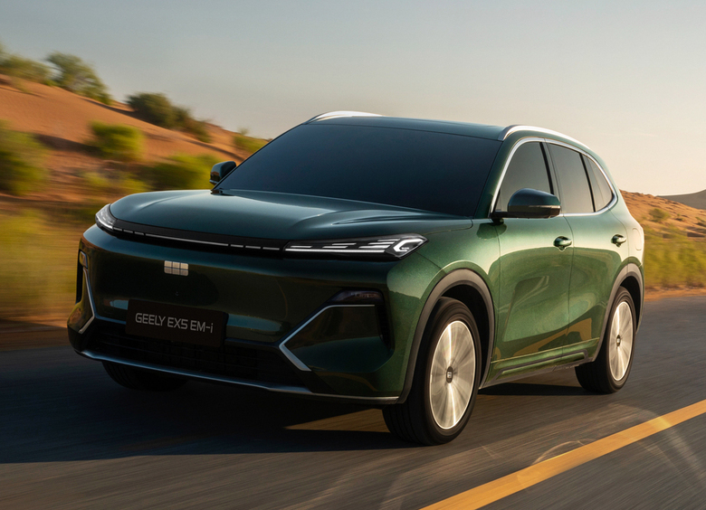 Изображение Раскрыты комплектации кроссовера Geely EX5 EM-i для России