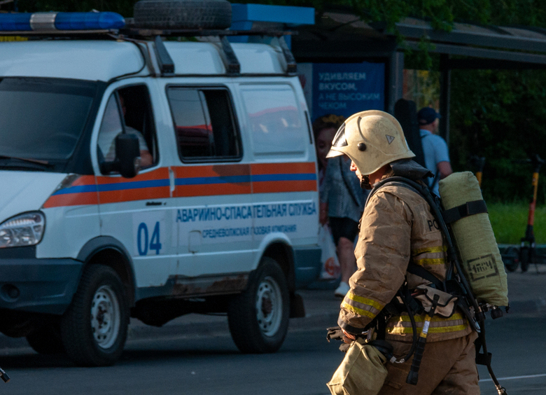Изображение Водитель погиб в массовом ДТП с пожаром на трассе «Сибирь» в Иркутской области