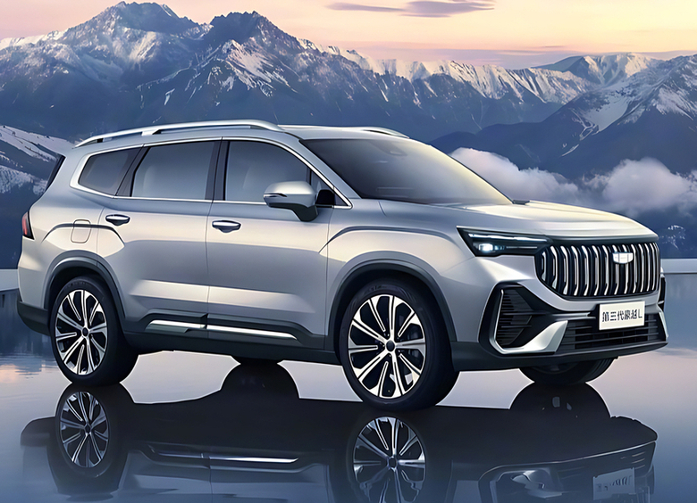 Изображение Geely обнародовала официальные изображения обновленного кроссовера Okavango