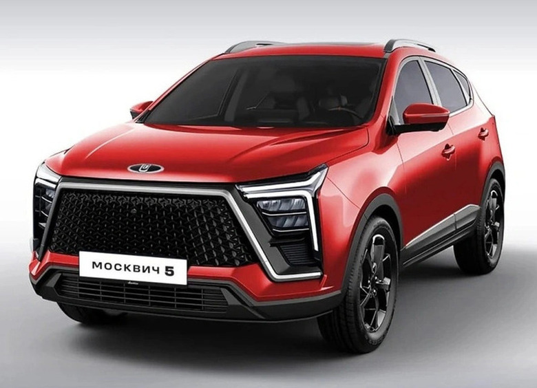 Изображение Раскрыты новые подробности о кроссовере «Москвич 5»