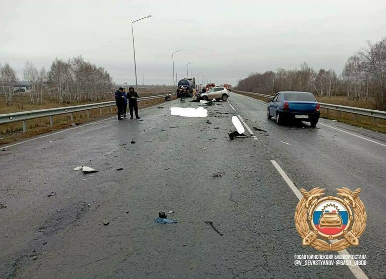Изображение У пассажира легковушки оторвало ногу в жутком ДТП с бензовозом в Башкирии