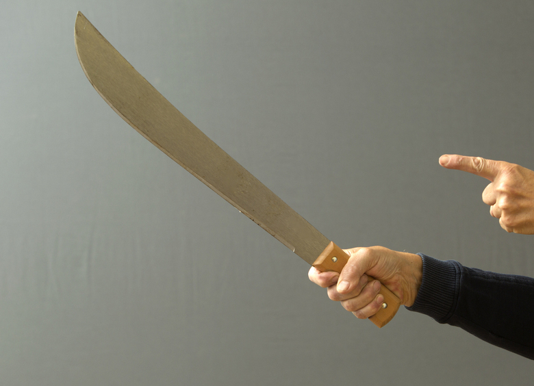 Изображение Пассажирка такси угрожала водителю мачете, требуя включить шансон