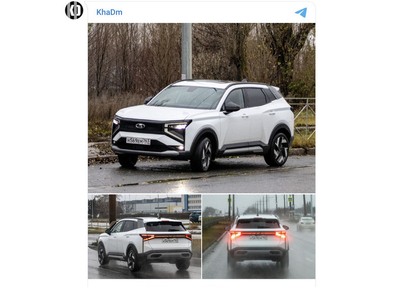 Изображение «Шпионские» фото кроссовера LADA Azimut без камуфляжа слили в Сеть