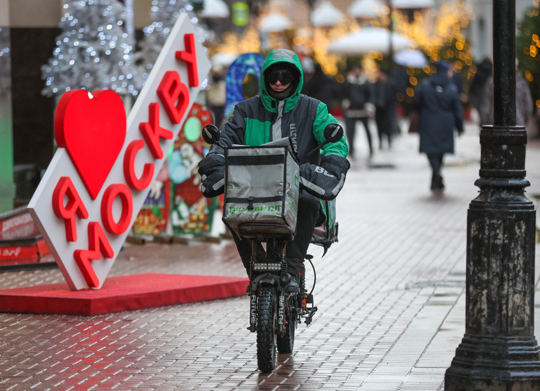 Изображение Московские гаишники начнут охоту на велокурьеров