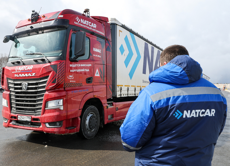 Изображение Грузовики без водителей поедут по ЦКАД и трассе М-11 «Нева»