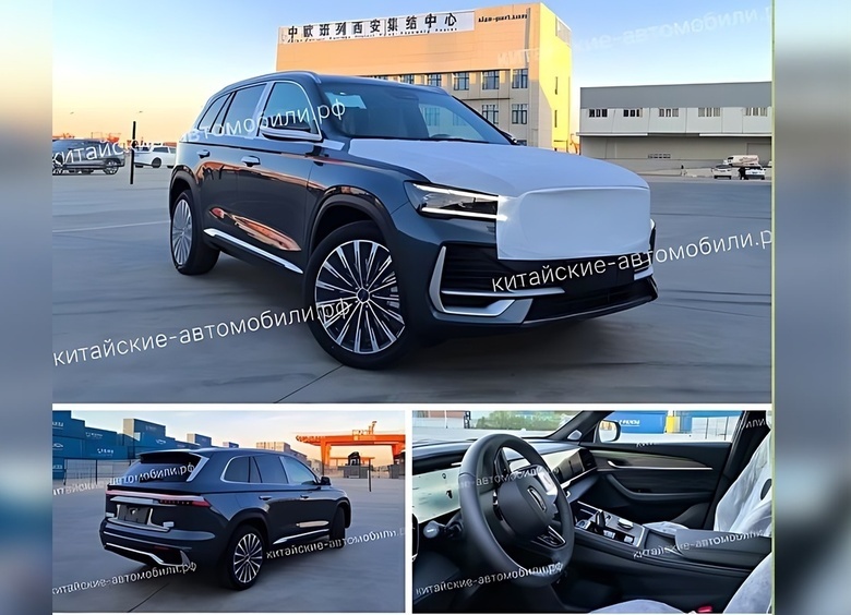 Изображение В Россию отправили первую партию обновленных кроссоверов Geely Monjaro