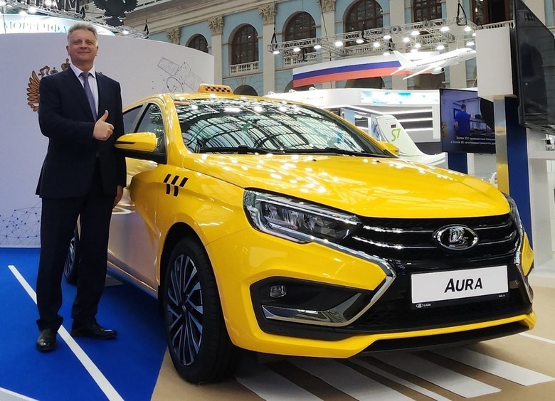 Изображение В России презентовали «бюджетную» LADA Aura для такси